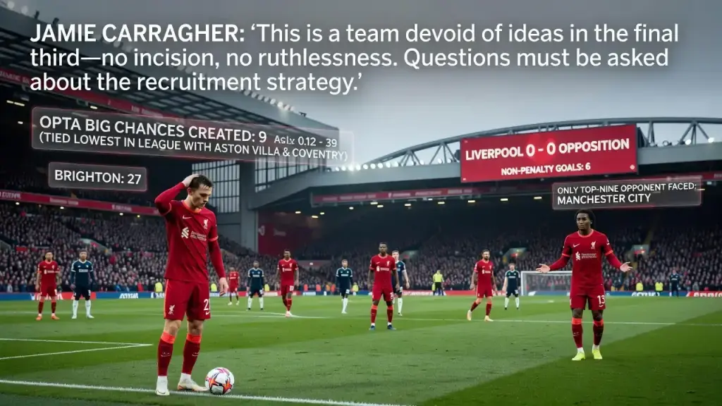 Liverpool's Goal Drought Raises Questions for Attacking Markets