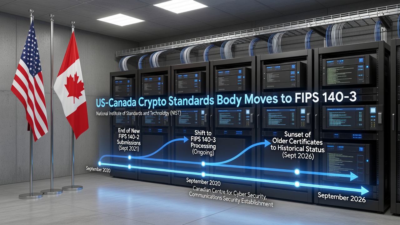 US-Canada Crypto Standards Body Moves to FIPS 140-3