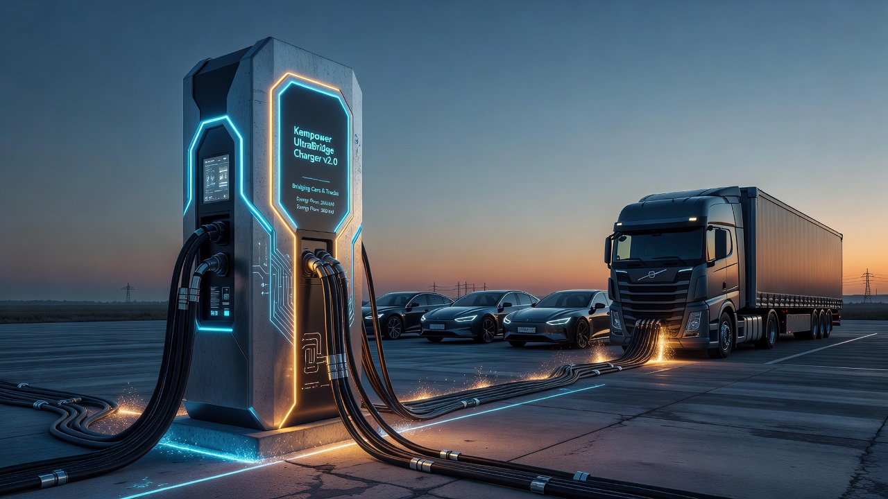 Kempower's New Charger Bridges the Gap Between Cars and Trucks
