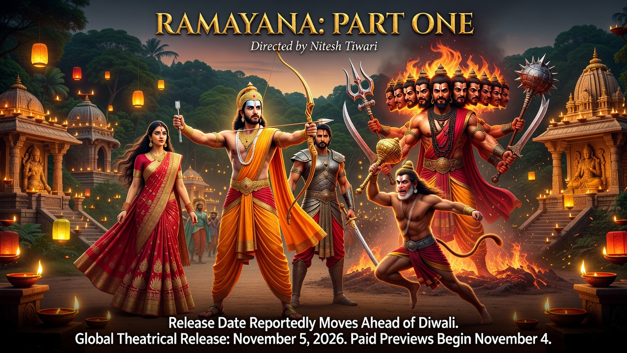 'Ramayana: Part One' Release Date Reportedly Moves Ahead of Diwali