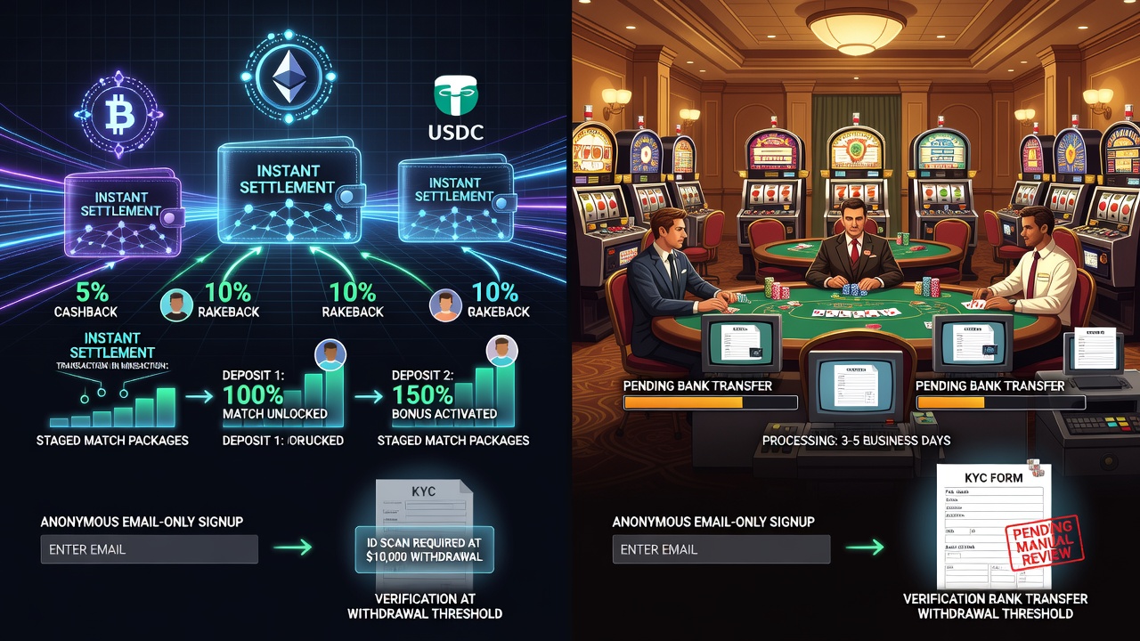 Why Crypto Casinos Pay Players Back Differently Than Fiat Sites