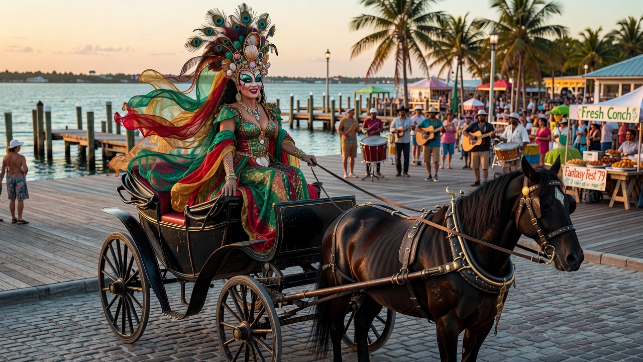 Searching for a Lost Image From Key West's First Fantasy Fest